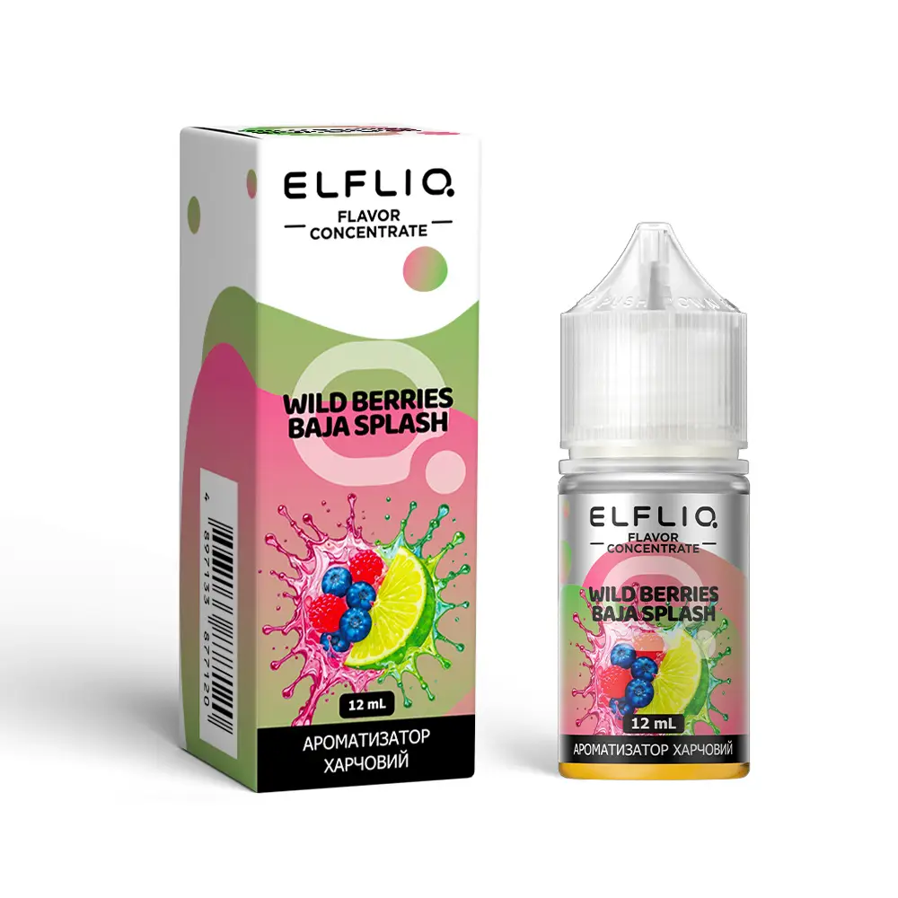 Рідина ELFLIQ Wild Berries Baja Splash 30 мл (Дикі ягоди) укр.версія - Фото 2