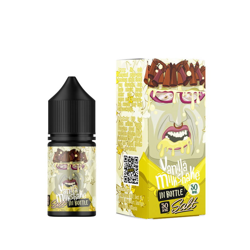 Жидкость солевая In Bottle Salt Vanilla Milksake 30 мл (Ванильный милкшейк)