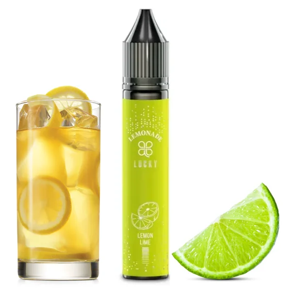 Жидкость солевая LUCKY Lemon Lime lemonade (Лимонный Лимонад с Лаймом) 50мг 30мл - Фото 2