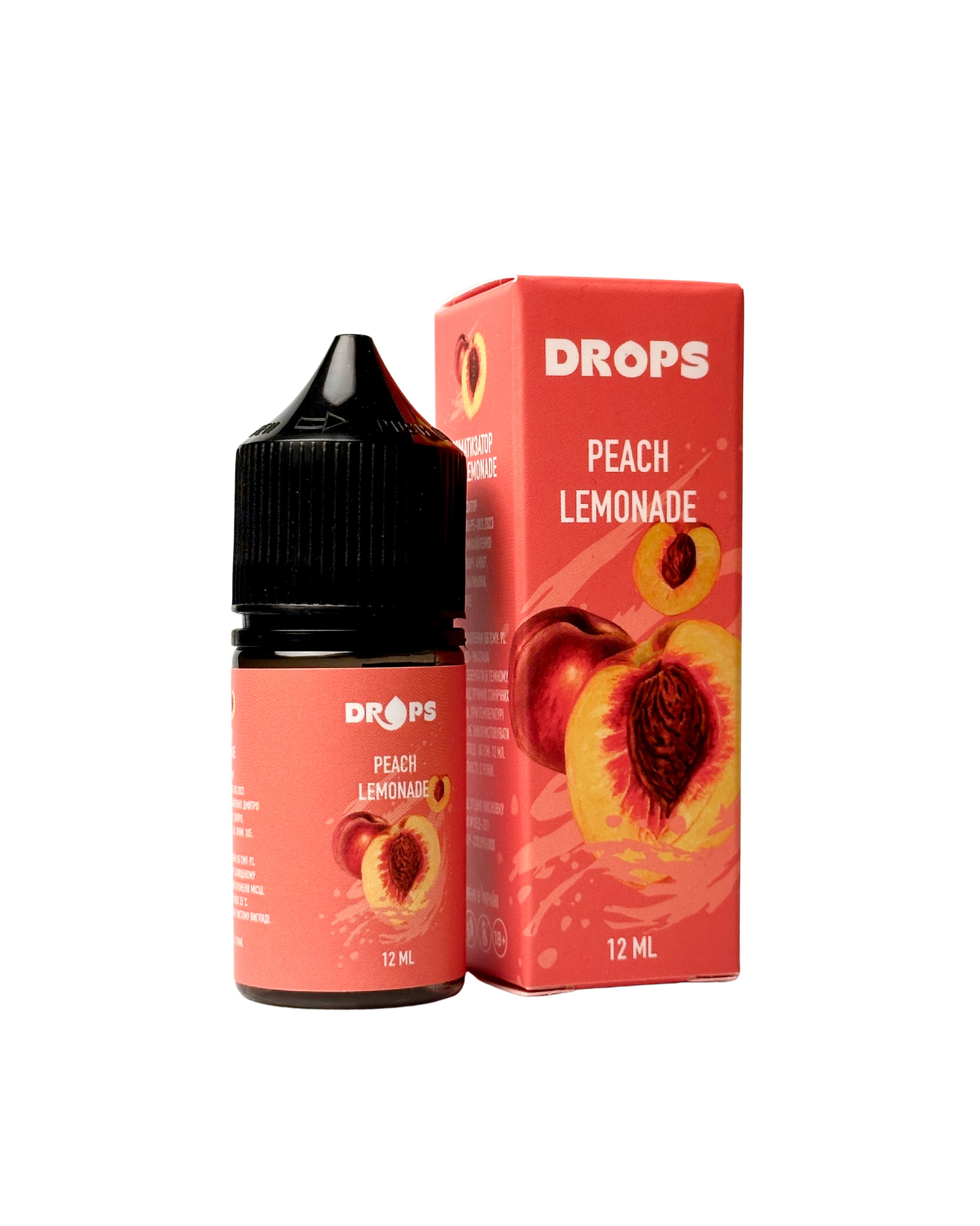 Набор Drops Kit Peach Lemonade 30 мл (Персиковый лимонад), самозамес