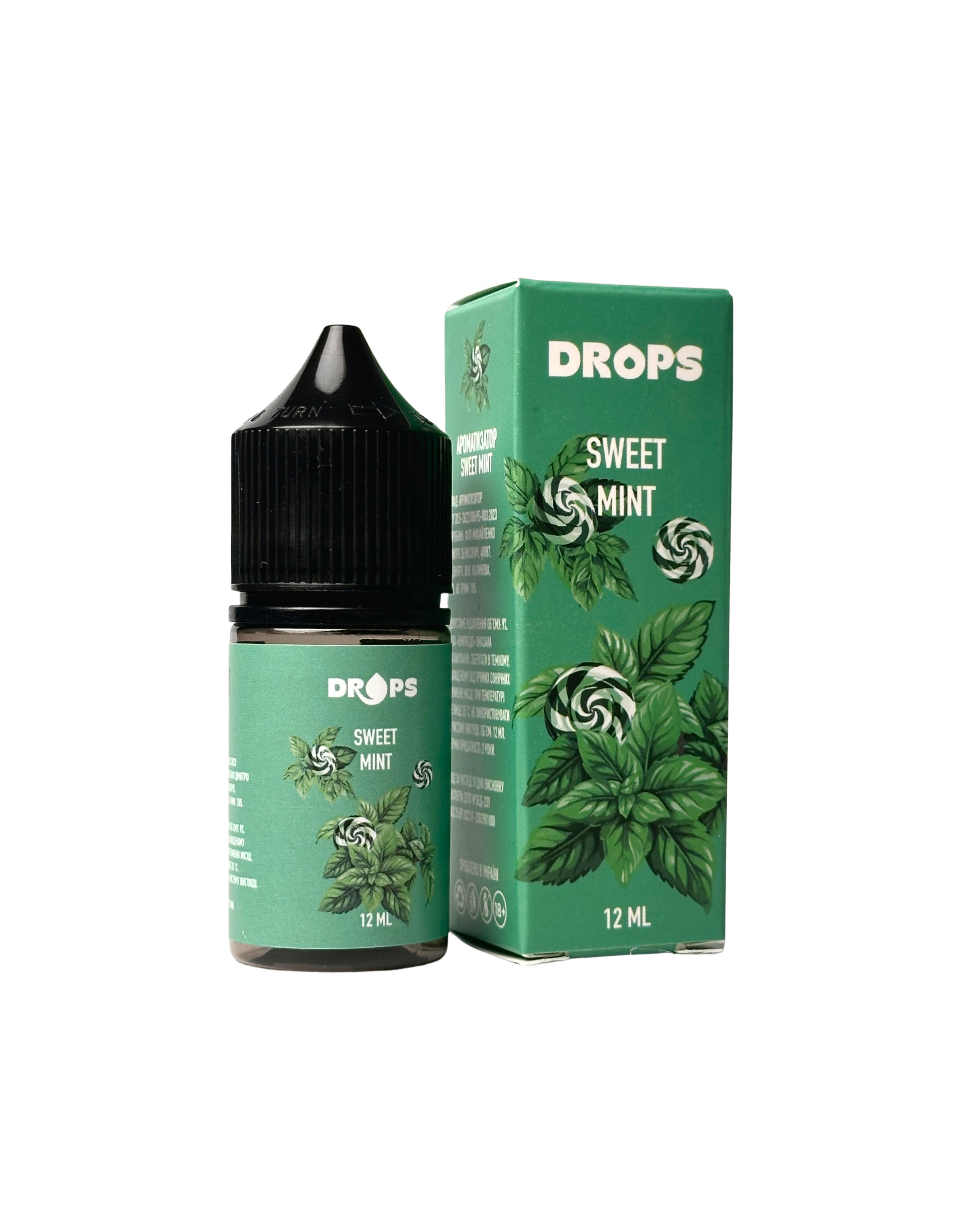 Набор Drops Kit Sweet Mint 30 мл (Мятый леденец), самозамес