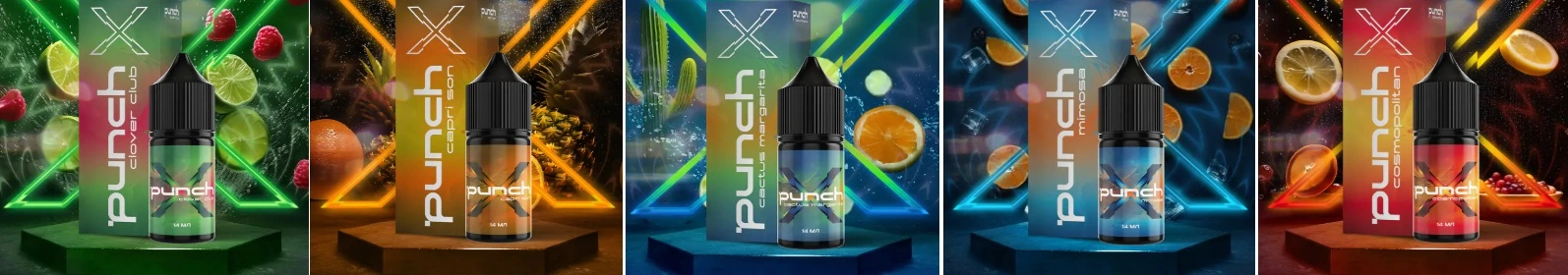 Набір Punch X Pina Colada 30 мл (Карамель + Ананас + Кокос), самозаміс - Описание Набір Punch X Pina Colada 30 мл (Карамель + Ананас + Кокос), самозаміс - Описание