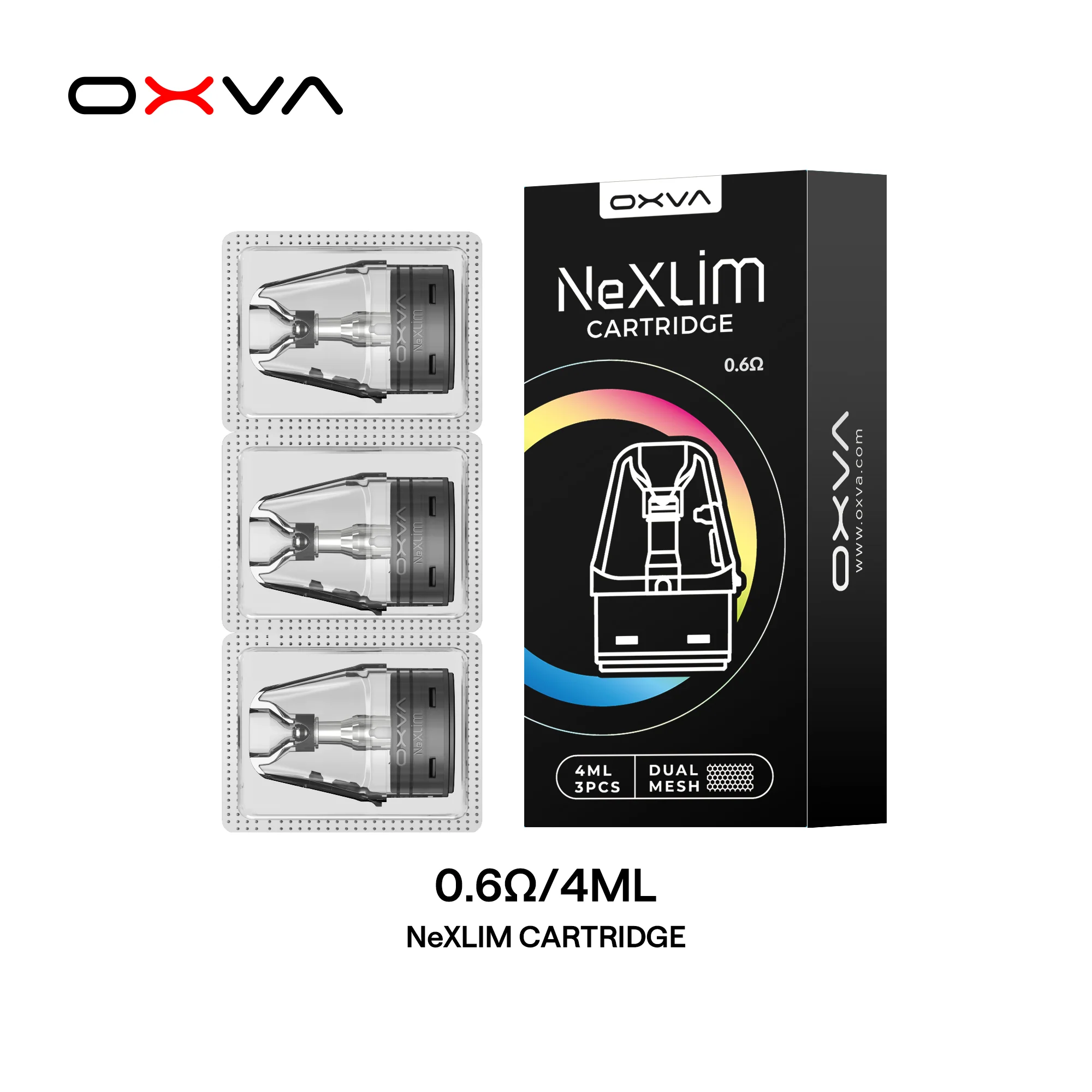Картридж OXVA NeXLIM 0.6 Ом 4 мл - Фото 2