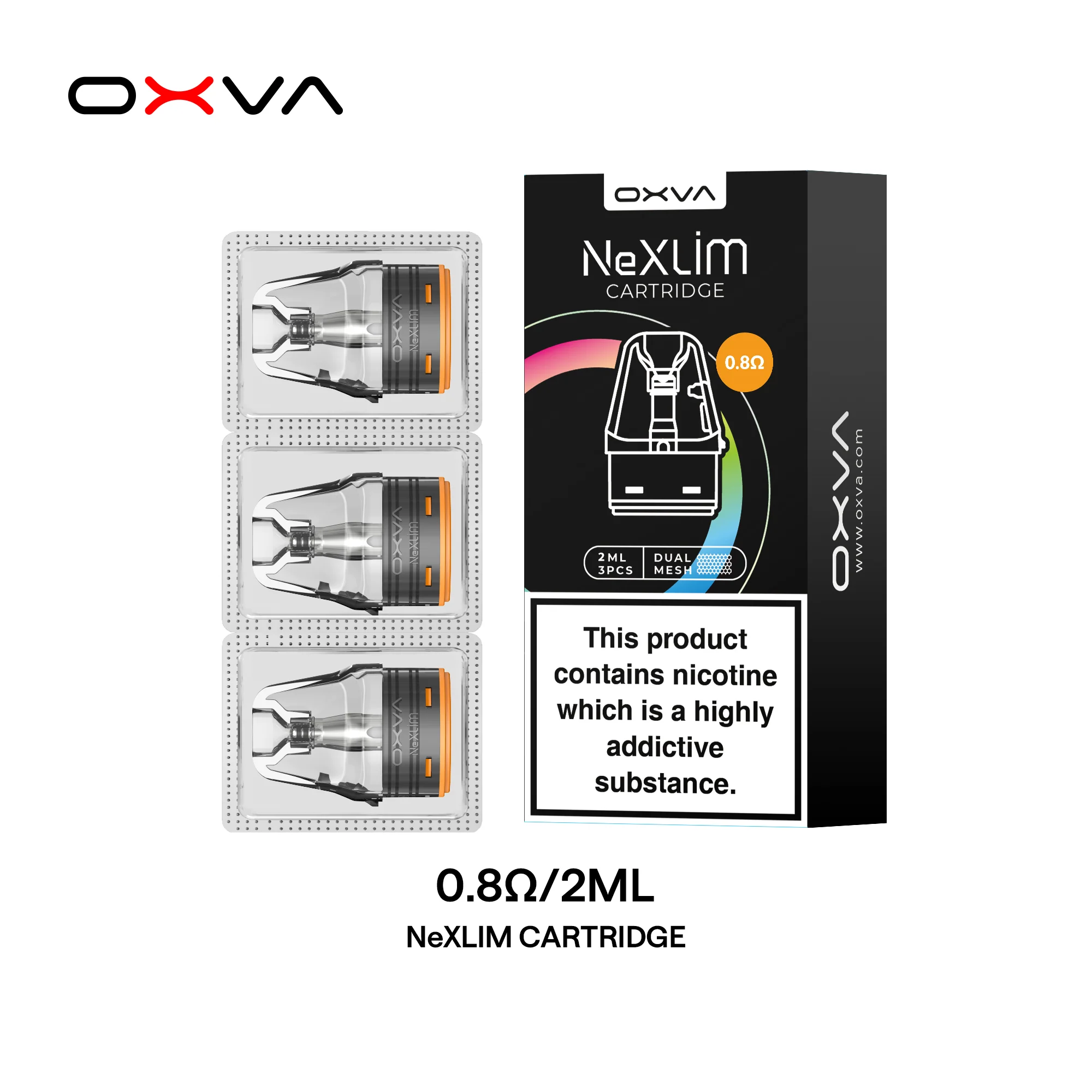 Картридж OXVA NeXLIM 0.8 Ом 2 мл - Фото 2
