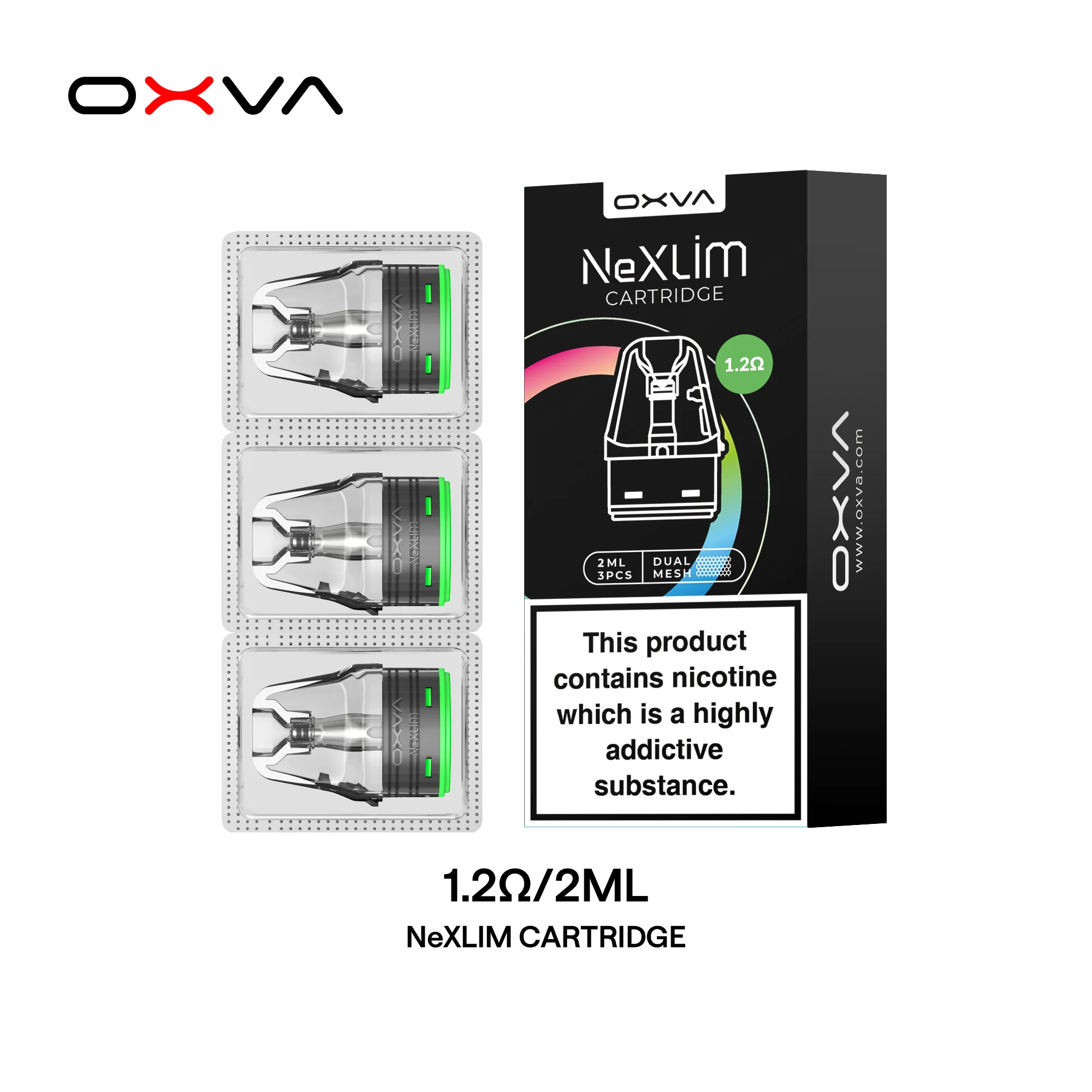 Картридж OXVA NeXLIM 1.2 Ом 2 мл - Фото 2