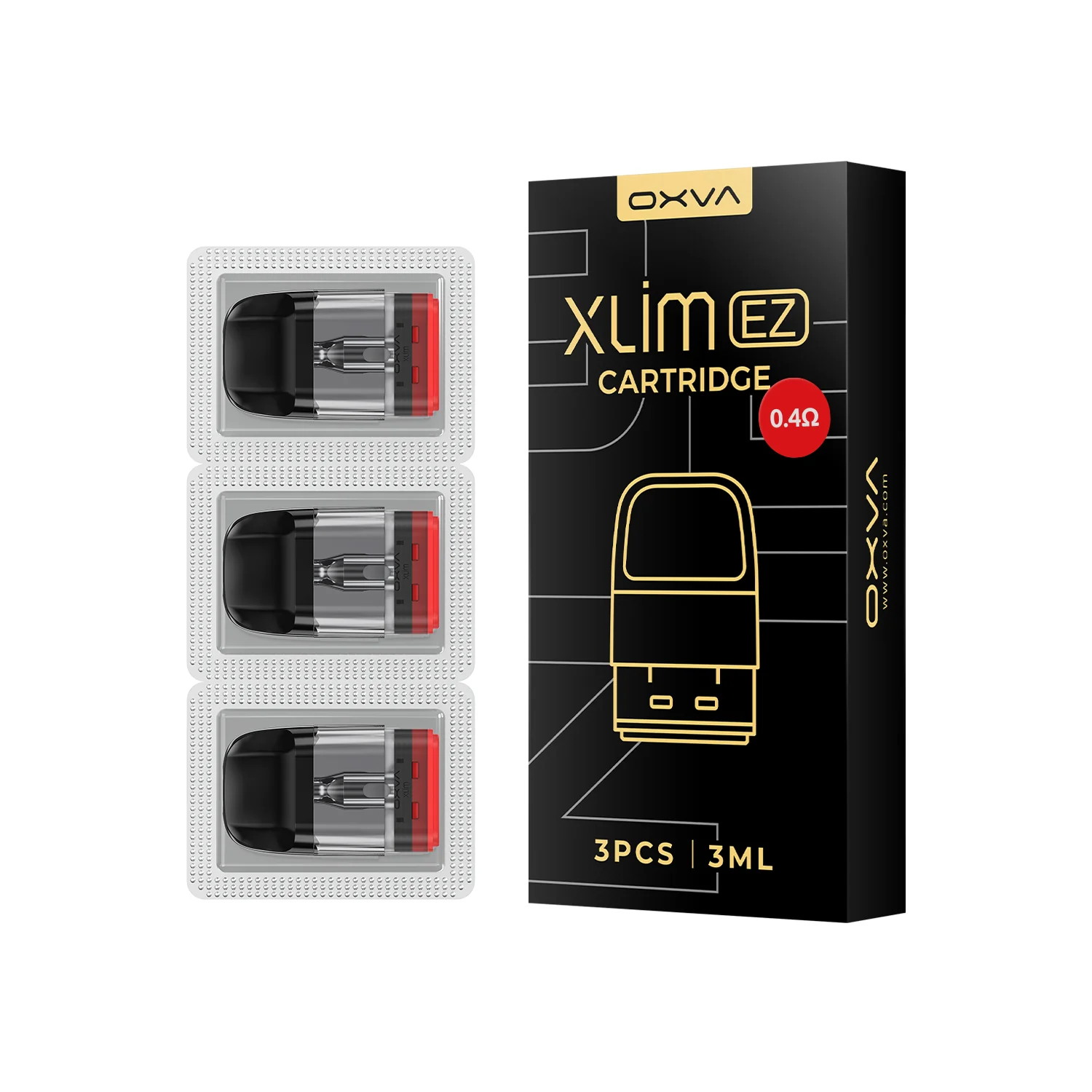 Картридж OXVA XLIM EZ 0.4 Ом 3 мл - Фото 3