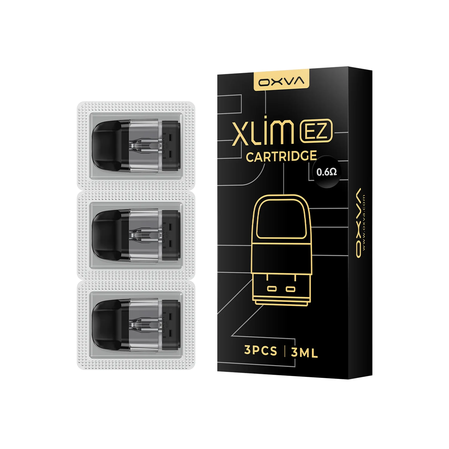 Картридж OXVA XLIM EZ 0.6 Ом 3 мл - Фото 2