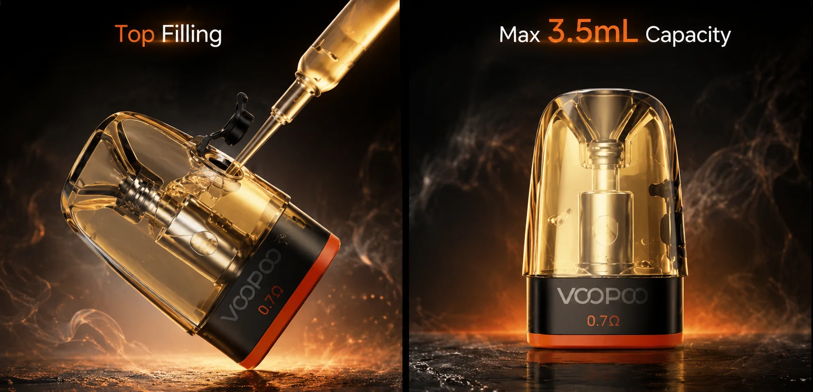 Картридж Voopoo Argus Multi-Ohm 0.7 Ом 3,5 мл - Описание Картридж Voopoo Argus Multi-Ohm 0.7 Ом 3,5 мл - Описание