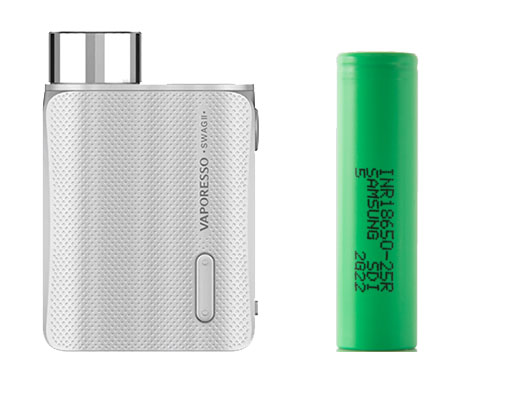 Vaporesso Swag 2 80W TC Silver, Подік - Описание