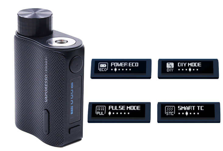 Vaporesso Swag 2 80W TC Black, Подік - Описание