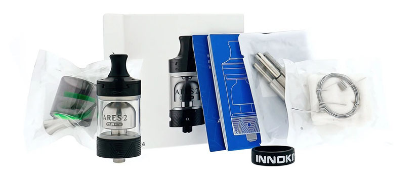 Innokin Ares 2 D24 MTL RTA Black - Описание