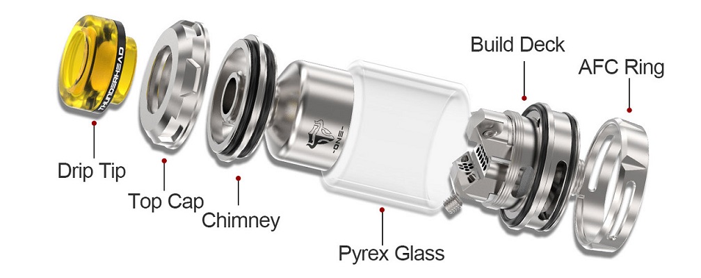 THC Tauren One RTA SS - Описание THC Tauren One RTA SS - Описание
