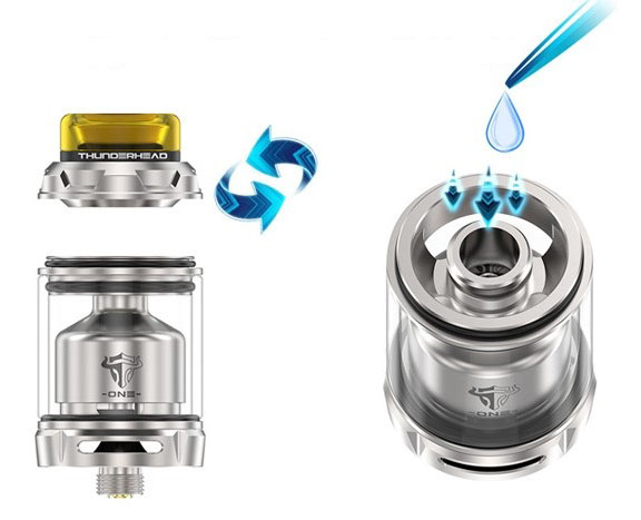 THC Tauren One RTA SS - Описание THC Tauren One RTA SS - Описание