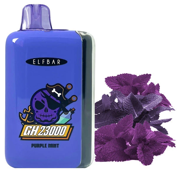 Одноразка Pod Elf Bar GH 23000 Purple Mint 5% (Мята) купить по 0