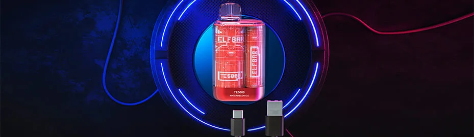Одноразка Pod Elf Bar TE 5000 13.5 мл 5% Blueberry Ice (Черника со льдом) - Описание