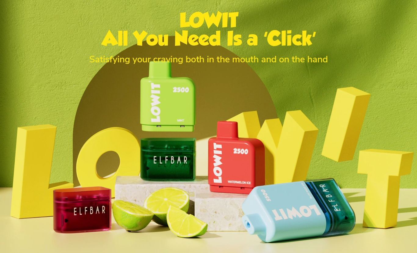 Картридж для вейпа Elf Bar Lowit 2500 Grape 5% - Описание