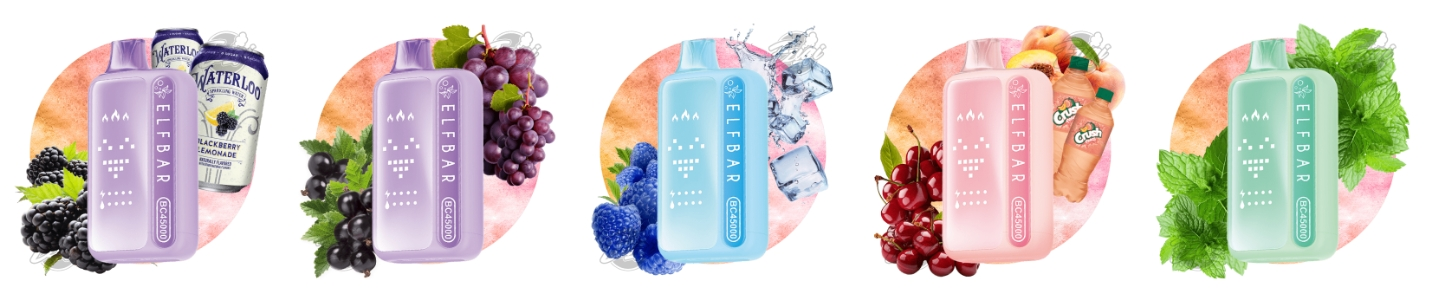 Одноразка Pod Elf Bar BC45000 25 мл Double Mint 5% (Двойная мята) - Описание