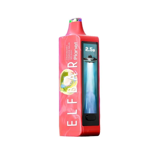 Одноразка Pod Elf Bar Planet 25000 800 mAh Cranberry Orange Baja Splash 5% (Клюква + Апельсин + Мультифрукт) - Фото 2
