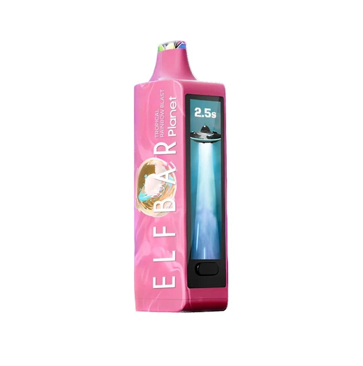 Одноразка Pod Elf Bar Planet 25000 800 mAh Tropical Rainbow Blast 5% (Екзотичні фрукти) - Фото 2