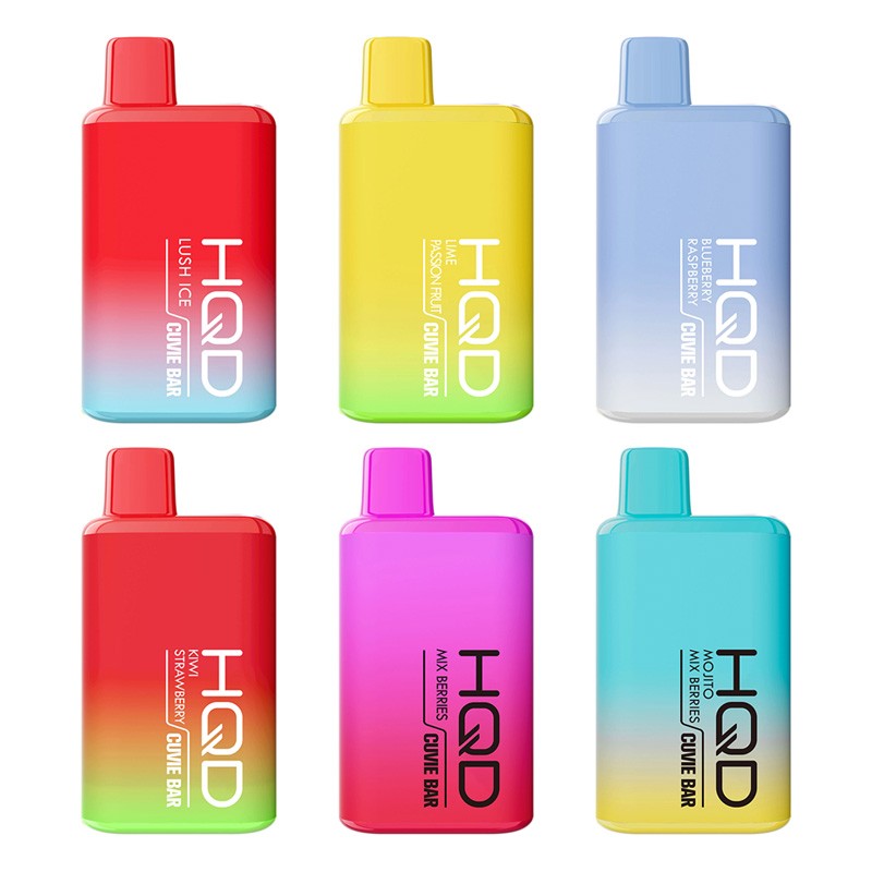 Одноразовий Pod HQD Cuvie Bar 7000 Moxito 5% (Мохіто) - Фото 2