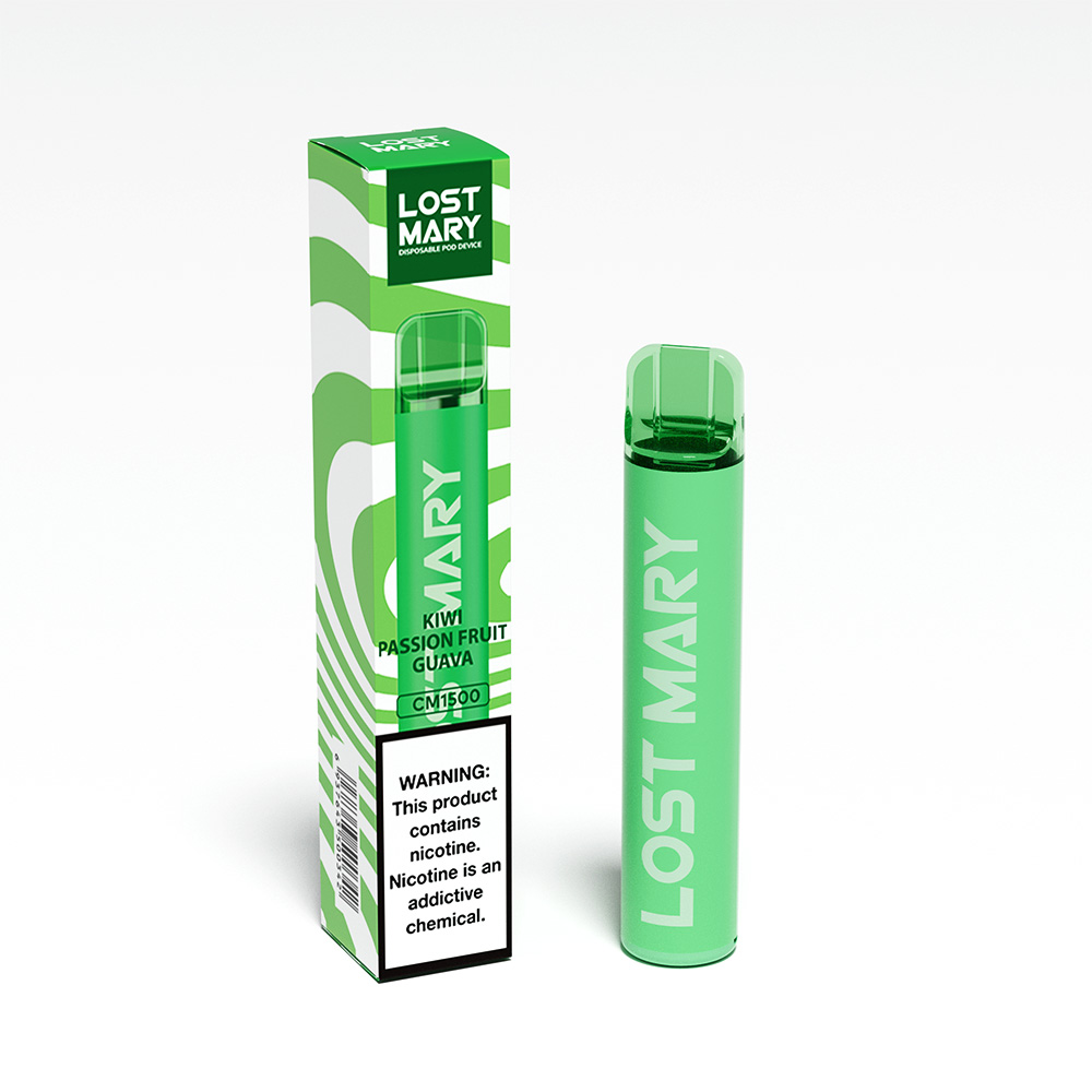 Одноразка Pod Lost Mary CM1500 PRO Kiwi Passion Fruit Guava 5% (Ківі + Маракуя + Гуава) - Фото 3