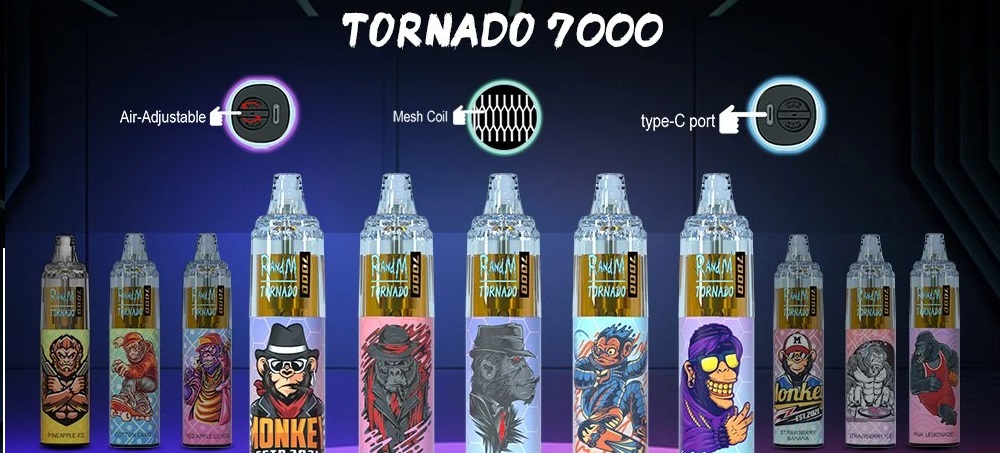 Одноразовый POD Aroma King Tornado 7000 650 mAh Cola 5% (Кола) - Описание