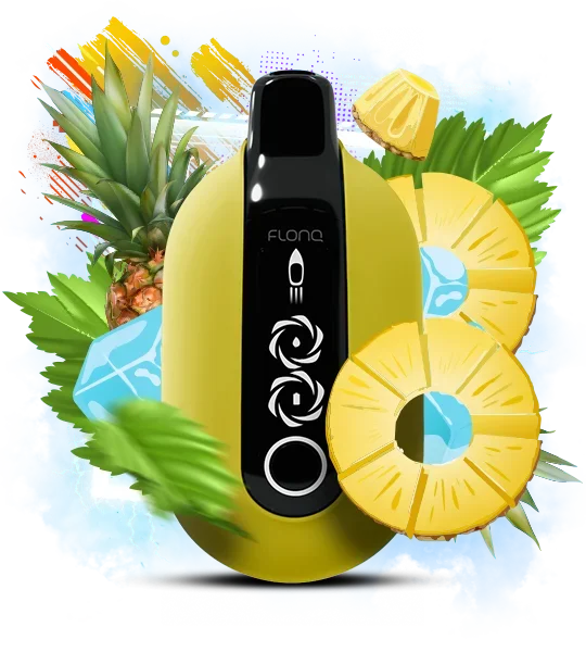 Одноразка Pod Flonq Ultra 20000 650 mAh Pineapple Ice 5% (Ананас) - Фото 2