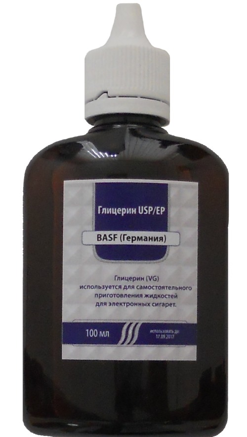 Глицерин для вейпа Dow USP (VG) 100 мл.