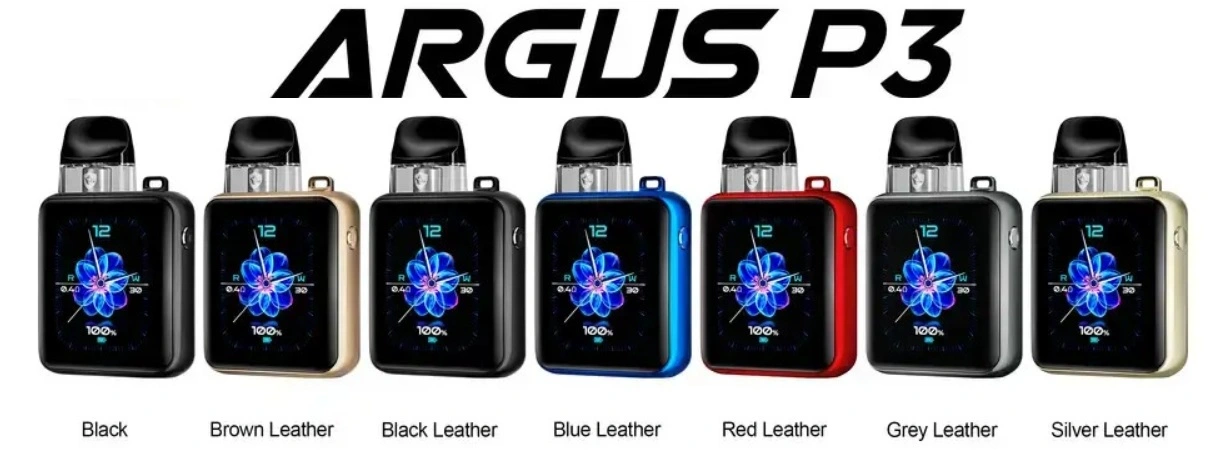 Voopoo Argus P3 1500 мАч Blue Leather, подік - Описание Voopoo Argus P3 1500 мАч Blue Leather, подік - Описание