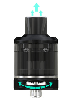 Wismec Sinuous V80 Kit with Amor NSE Tank Black - Описание