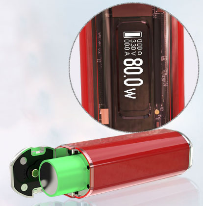 Wismec Sinuous V80 Kit with Amor NSE Tank Black - Описание Wismec Sinuous V80 Kit with Amor NSE Tank Black - Описание