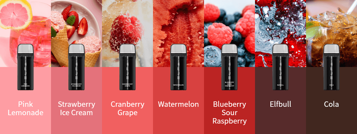 Elf Bar Elfa Pod Prefilled Starter Kit 850mAh Blue Razz Lemonade White - Описание Elf Bar Elfa Pod Prefilled Starter Kit 850mAh Blue Razz Lemonade White - Описание