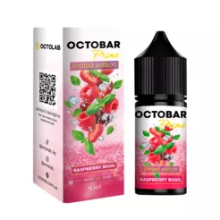 Набор OCTO BAR Prime Raspberry Basil 30 мл (Малина + Базилик), самозамес