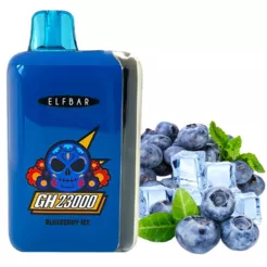 Одноразка Pod Elf Bar GH 23000 Blueberry Ice 5% (Чорниця)